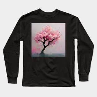 Beautiful Cherry Blossom Tree Long Sleeve T-Shirt